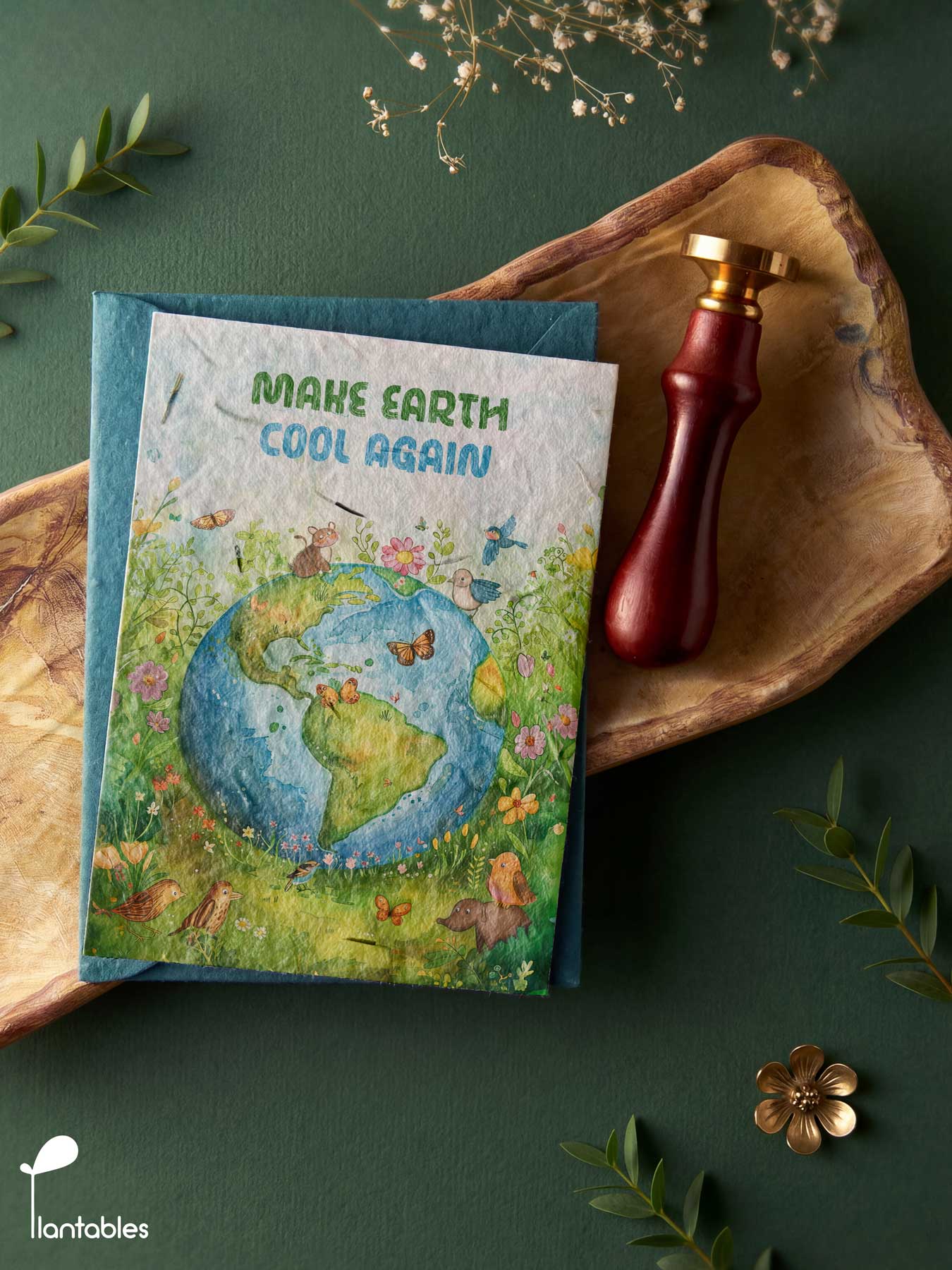 Make Earth Cool Again | Plantable Earth Day Greeting Card