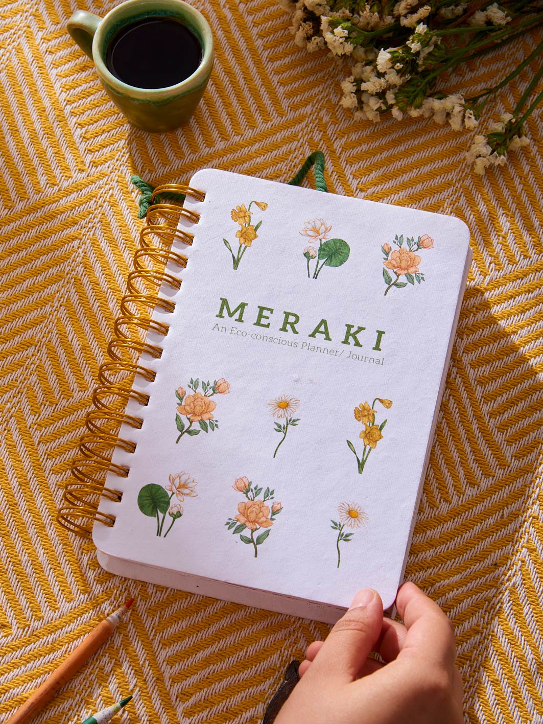 Meraki: A Sustainable Journal and Pocket Planner (Combo Set)