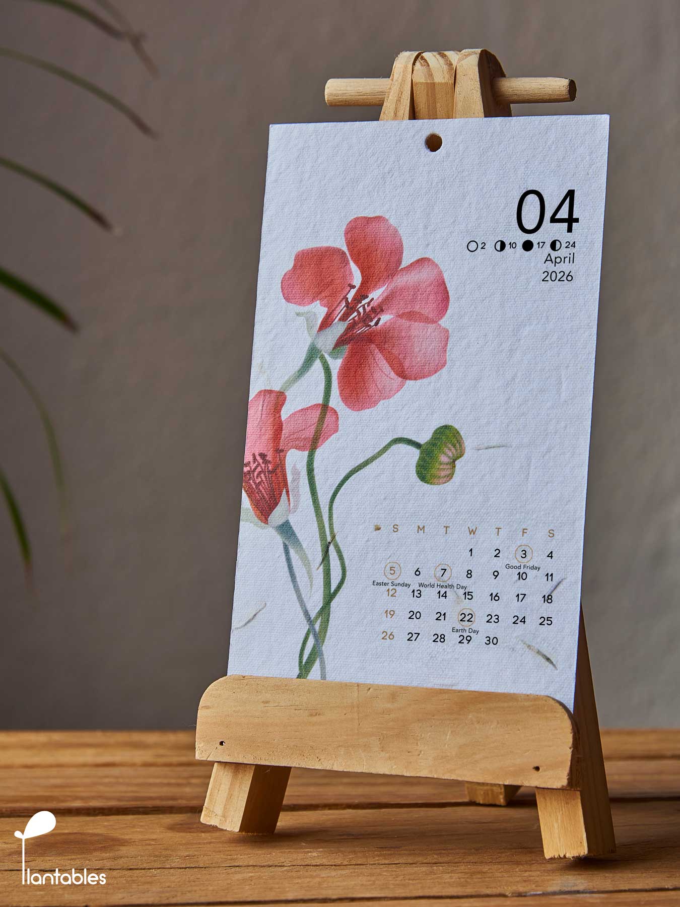 Blooms Calendar 2026