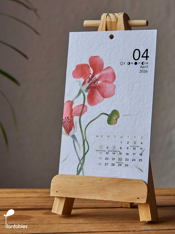 Blooms Calendar 2026