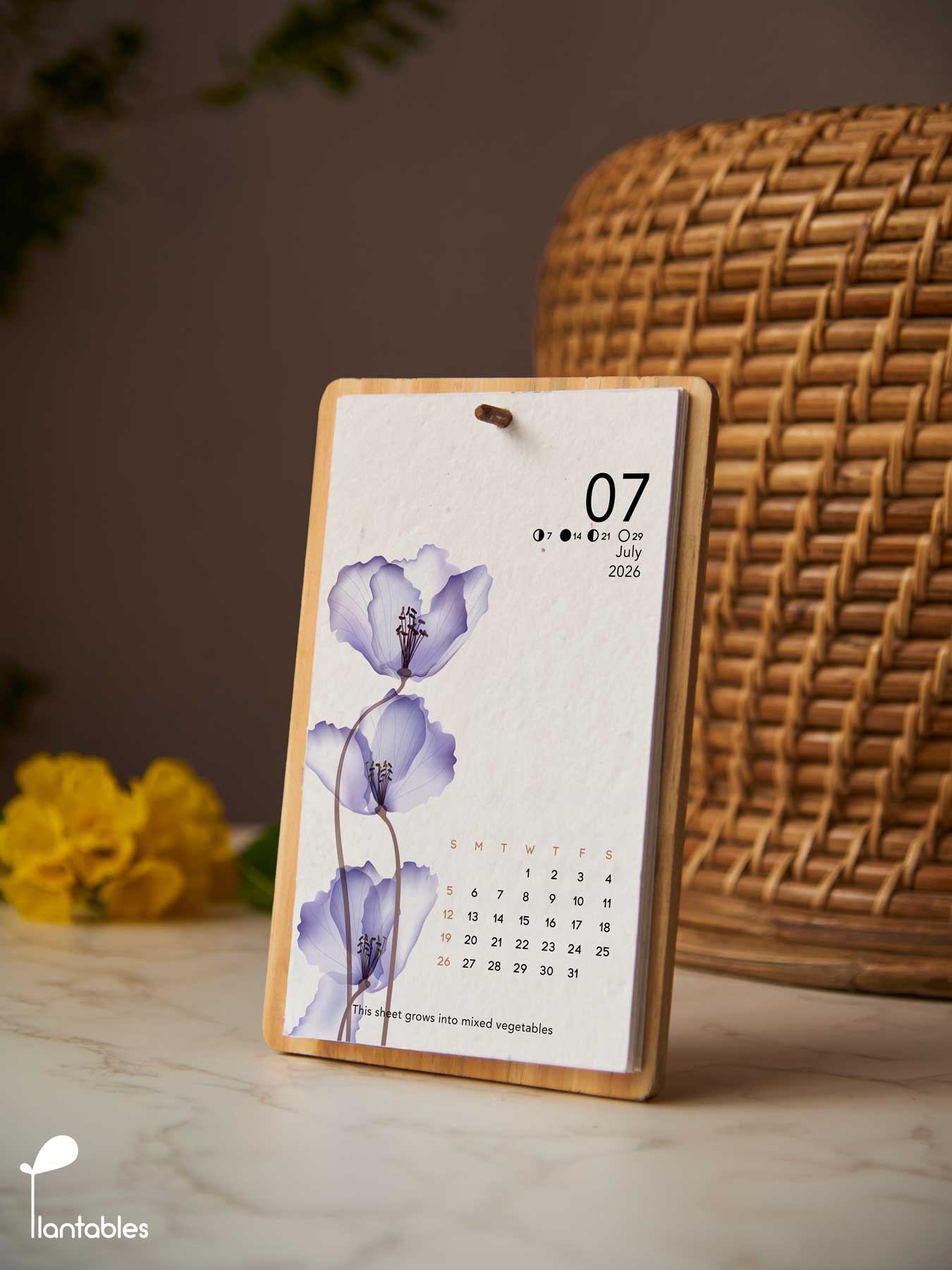 Blooms Calendar 2026