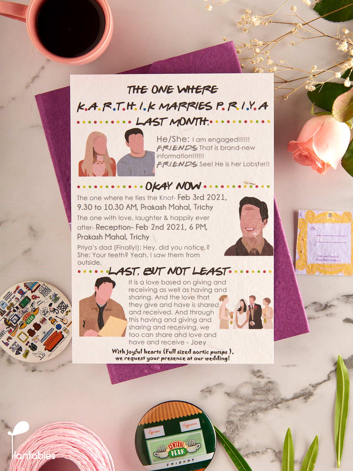 Friends Themed