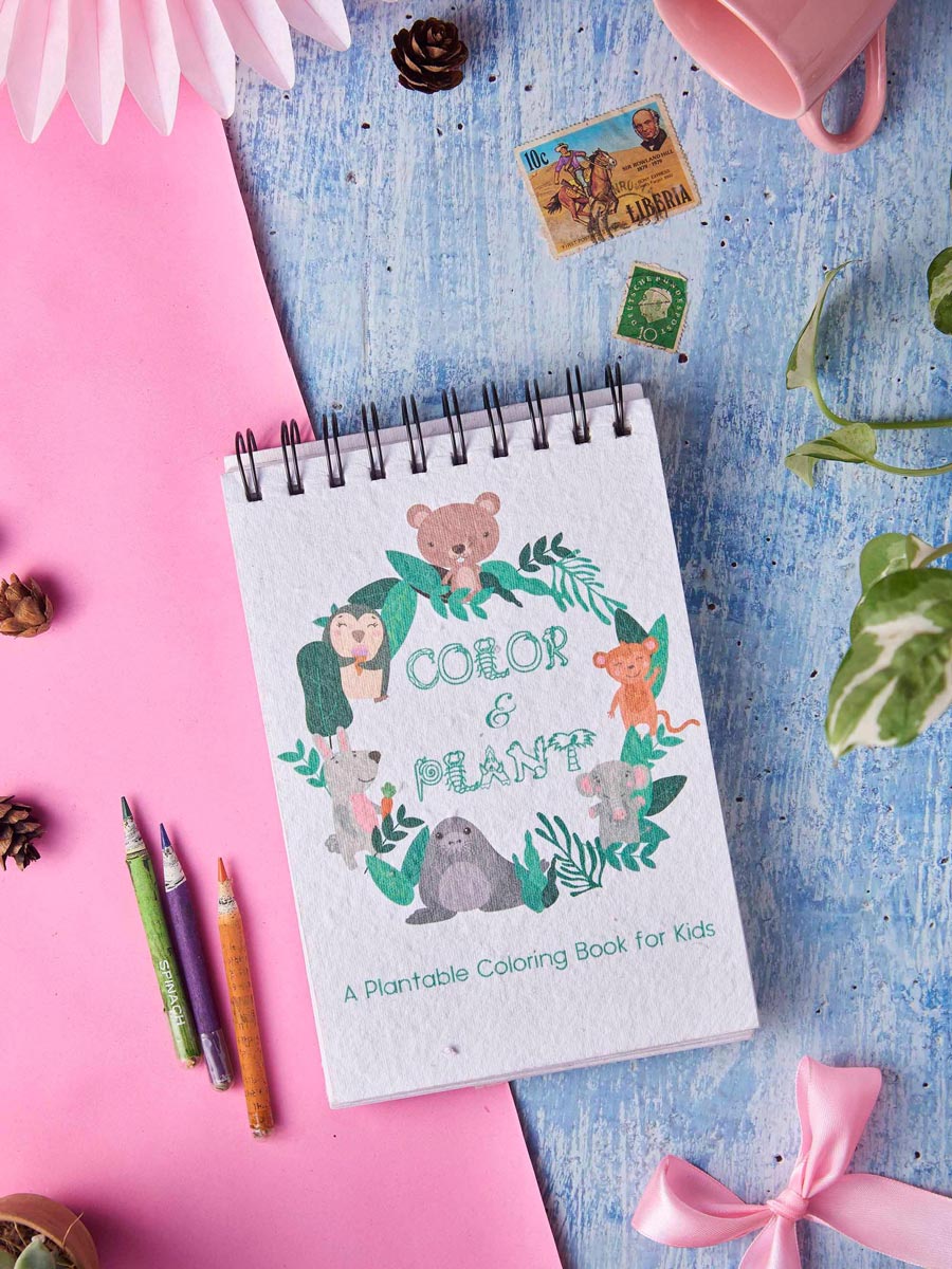 Plantables Kids Coloring Book