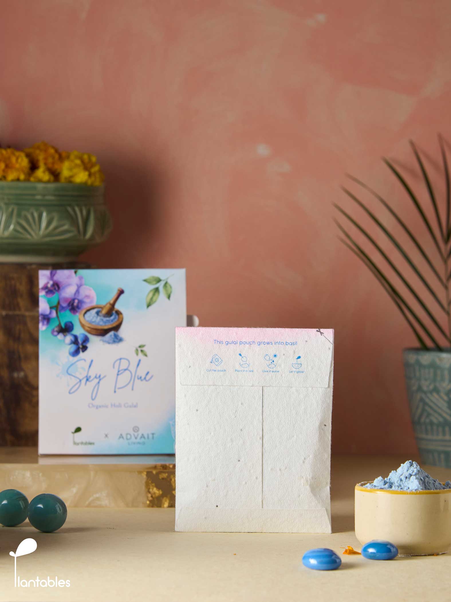 Rangrez | Sky Blue Gulal