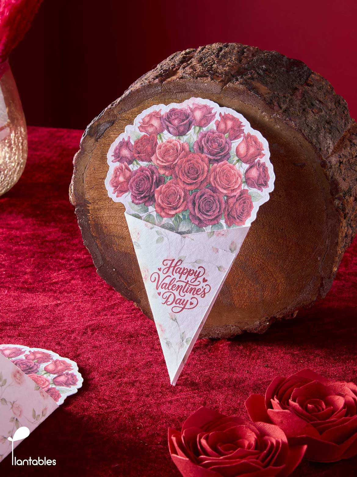 Bouquet with a Plantable Heart