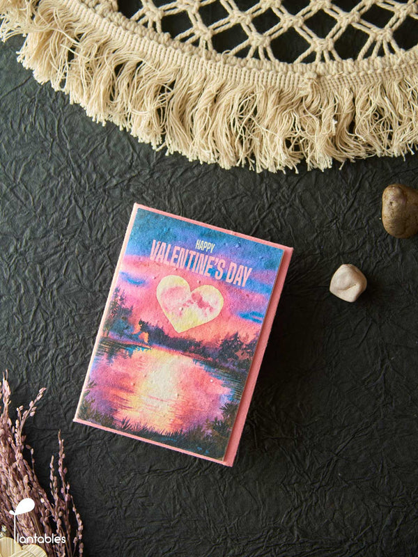 Golden Hour Love Card