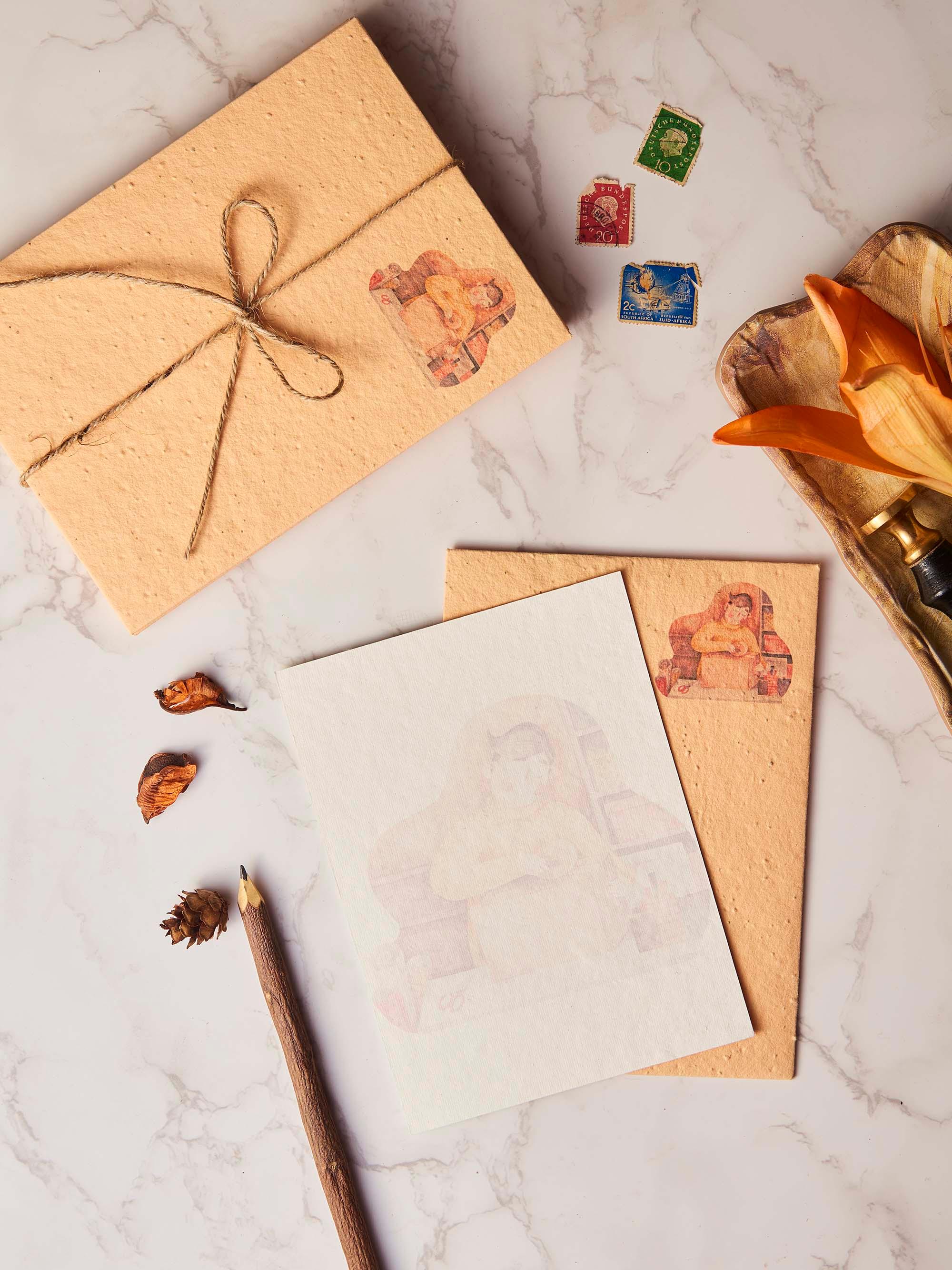 Orange Sporange Letter Writing Kit