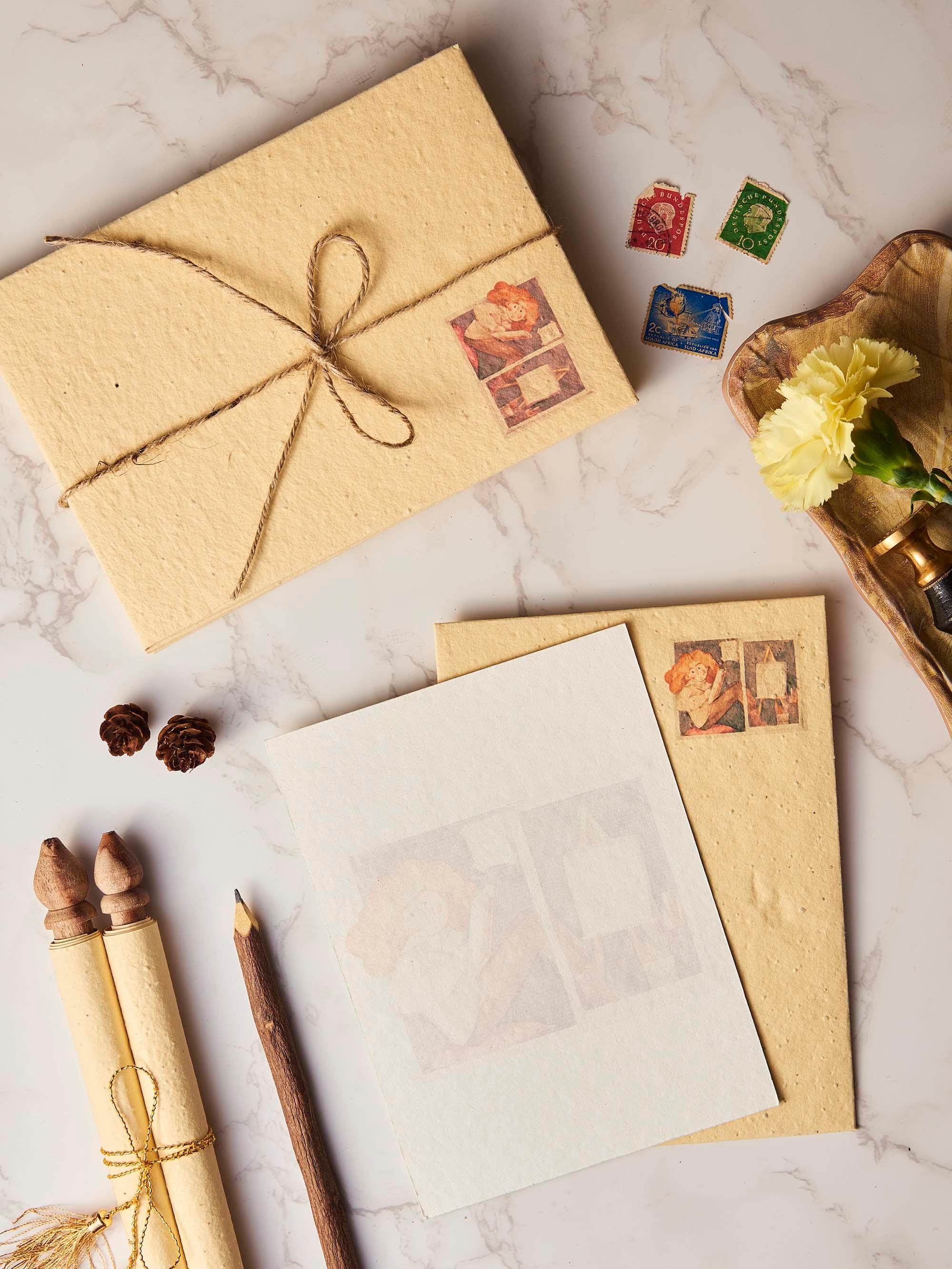 Yellow Mellow Letter Writing Kit