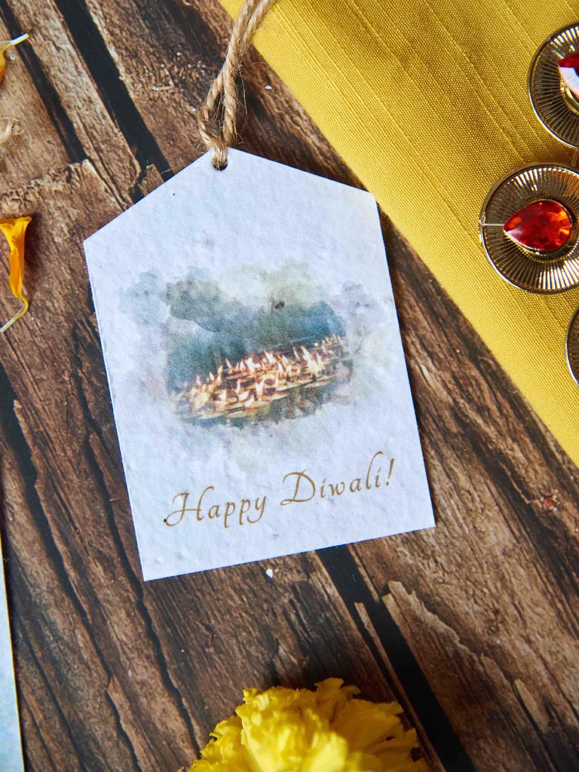 Diwali Gift Tags (Set of 8) - Plantables